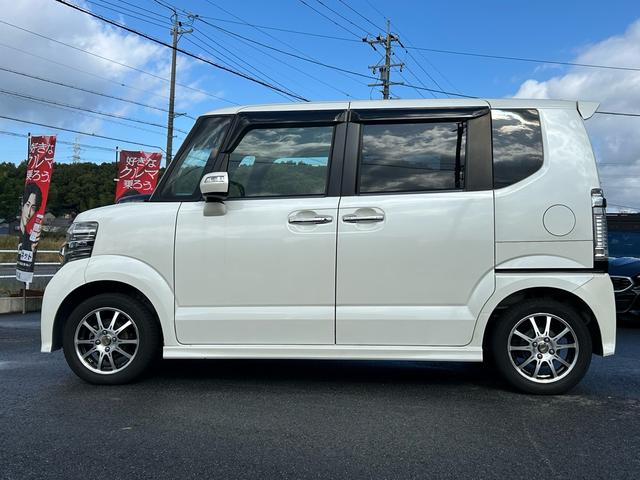 N-BOXカスタム G・Aパッケージ ホンダ純正ナビ/禁煙車/ETC/衝突軽減装置/両側電動スライドドア(8枚目)