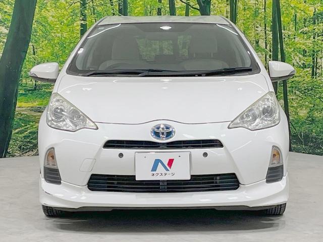 アクア S フルエアロ 純正SDナビ バックカメラ 禁煙車 スマートキー ETC オートライト オートエアコン Bluetooth CD 純正スチールホイール ステアリングスイッチ(14枚目)