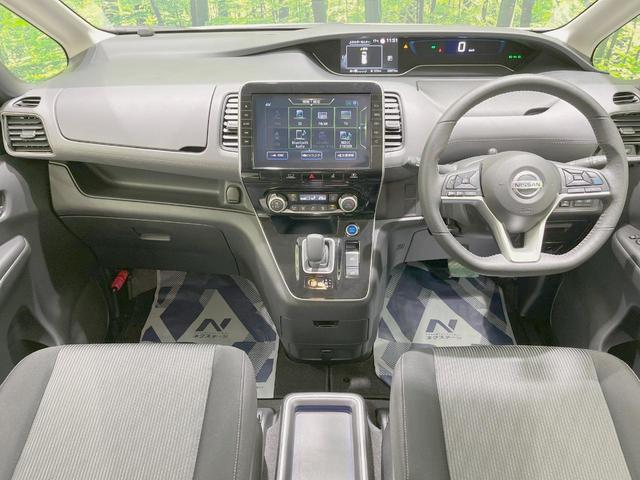 セレナ e-パワー ハイウェイスターV 両側電動ドア 純正SDナビ 後席モニター 全周囲カメラ 衝突被害軽減システム レーダークルーズ 禁煙車 ドラレコ コーナーセンサー スマートキー LEDヘッド ビルトインETC 車線逸脱警報(2枚目)