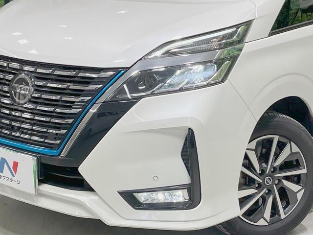 セレナ e-パワー ハイウェイスターV 両側電動ドア 純正SDナビ 後席モニター 全周囲カメラ 衝突被害軽減システム レーダークルーズ 禁煙車 ドラレコ コーナーセンサー スマートキー LEDヘッド ビルトインETC 車線逸脱警報(13枚目)