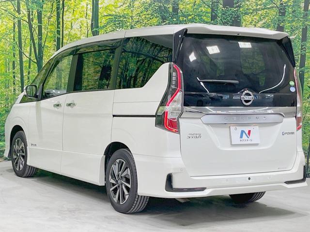 セレナ e-パワー ハイウェイスターV 両側電動ドア 純正SDナビ 後席モニター 全周囲カメラ 衝突被害軽減システム レーダークルーズ 禁煙車 ドラレコ コーナーセンサー スマートキー LEDヘッド ビルトインETC 車線逸脱警報(18枚目)