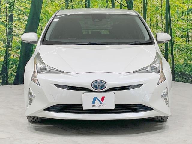 プリウス Sセーフティプラス 純正SDナビ バックカメラ 衝突被害軽減システム レーダークルーズ 禁煙車 ドラレコ コーナーセンサー スマートキー LEDヘッド ビルトインETC オートハイビーム 車線逸脱警報 オートライト(14枚目)