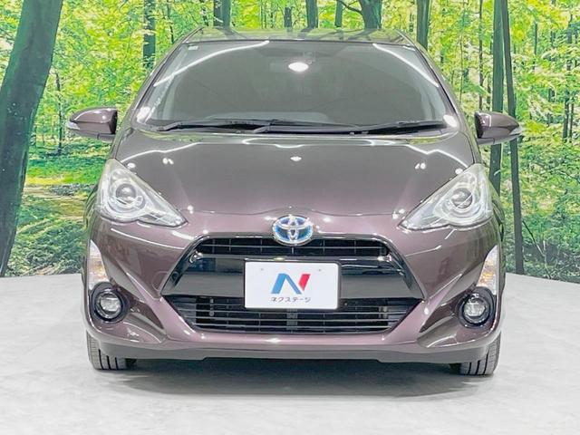 アクア G 純正SDナビ バックカメラ 禁煙車 ドラレコ スマートキー LEDヘッド ビルトインETC クルコン オートライト オートエアコン Bluetooth CD DVD再生 フルセグ LEDフォグ(14枚目)