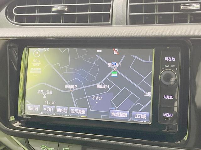 アクア G 純正SDナビ バックカメラ 禁煙車 ドラレコ スマートキー LEDヘッド ビルトインETC クルコン オートライト オートエアコン Bluetooth CD DVD再生 フルセグ LEDフォグ(23枚目)