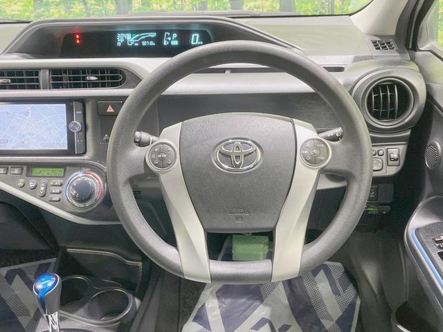 アクア S 純正SDナビ バックカメラ 禁煙車 シートヒーター ドラレコ スマートキー LEDヘッド ETC オートライト オートエアコン Bluetooth CD DVD再生 フルセグ(8枚目)