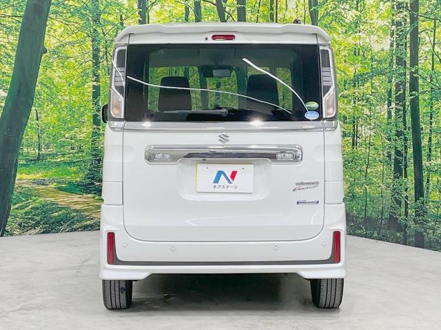 スペーシアカスタム ハイブリッドXS 両側電動スライドドア 純正8インチSDナビ 全周囲カメラ 衝突軽減装置 レーダークルーズ 禁煙車 シートヒーター コーナーセンサー LEDヘッド ETC 車線逸脱警報 オートライト オート(15枚目)