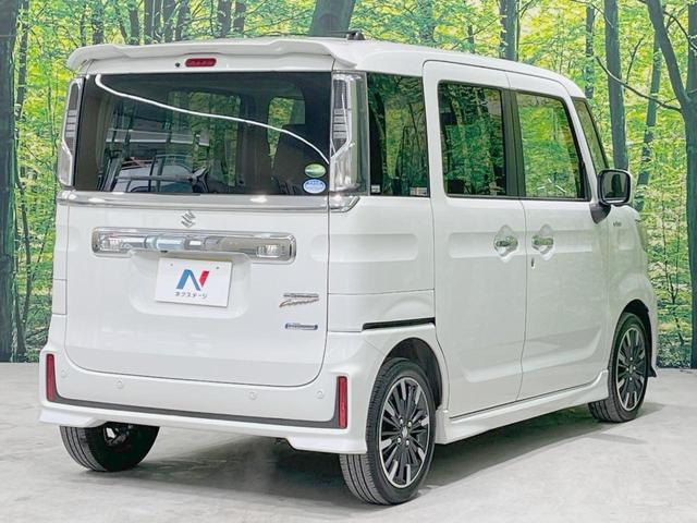 スペーシアカスタム ハイブリッドXS 両側電動スライドドア 純正8インチSDナビ 全周囲カメラ 衝突軽減装置 レーダークルーズ 禁煙車 シートヒーター コーナーセンサー LEDヘッド ETC 車線逸脱警報 オートライト オート(57枚目)