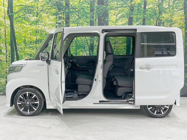 スペーシアカスタム ハイブリッドXS 両側電動スライドドア 純正8インチSDナビ 全周囲カメラ 衝突軽減装置 レーダークルーズ 禁煙車 シートヒーター コーナーセンサー LEDヘッド ETC 車線逸脱警報 オートライト オート(61枚目)