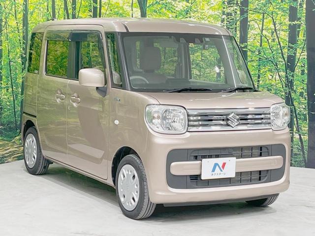 スペーシア ハイブリッドＸ　後期　両側電動ドア　バックカメラ　衝突被害軽減システム　禁煙車　シートヒーター　ドラレコ　スマートキー　ＥＴＣ　車線逸脱警報　オートライト　オートエアコン　Ｂｌｕｅｔｏｏｔｈ　ＣＤ　ＤＶＤ再生　地デジ（52枚目）