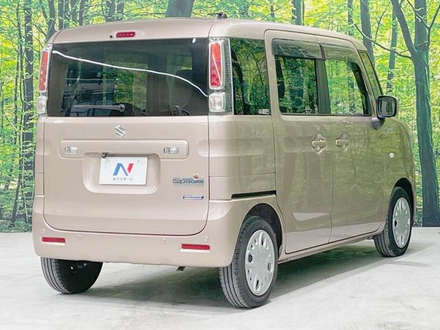 スペーシア ハイブリッドＸ　後期　両側電動ドア　バックカメラ　衝突被害軽減システム　禁煙車　シートヒーター　ドラレコ　スマートキー　ＥＴＣ　車線逸脱警報　オートライト　オートエアコン　Ｂｌｕｅｔｏｏｔｈ　ＣＤ　ＤＶＤ再生　地デジ（53枚目）