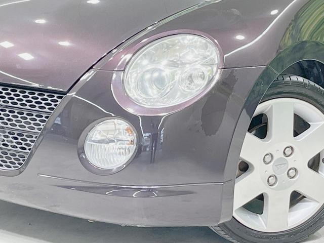 コペン アクティブトップ 5MT 電動ルーフ 禁煙車 SDナビ ETC Bluetooth再生 CD DVD再生 フルセグ キーレスエントリー 純正15インチアルミ 純正革巻きステアリング(9枚目)