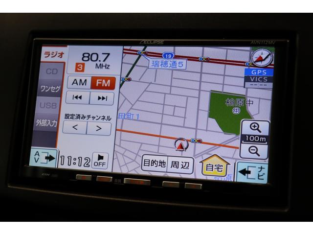 スイフト ＸＬ／ワンオーナ／誤発進防止システム　プッシュスタート／社外ナビＴＶ／電動格納ミラー／スペアタイヤ／ビルトインＥＴＣ／ディスチャージヘッド／純正フロアマット／（7枚目）