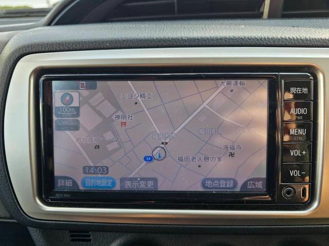 ヴィッツ F 禁煙車 DOPナビ ワンセグテレビ ETC ドライブレコーダー キーレス アイドリングストップ(18枚目)