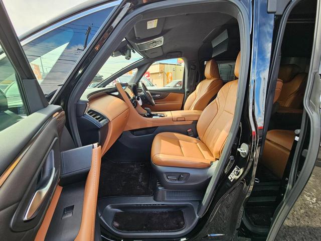 ヴェルファイアハイブリッド エグゼクティブラウンジ　１４型メーカーナビ　ＪＢＬ　１４型フリップダウンモニター　茶革シート　トヨタチームメイト　左右独立ムーンルーフ　デジタルインナーミラー　スペアタイヤ　スペアタイヤ　ドライブレコーダー前後　パワーシート（15枚目）