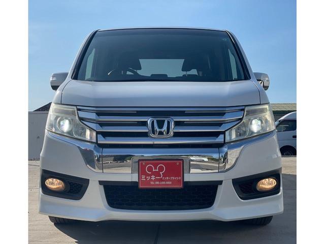 ステップワゴンスパーダ Z 両側パワースライドドア ナビ フルセグTV フリップダウンモニター バックカメラ ETC リアエアコン 8人乗り ステアリングスイッチ キーレスエントリー 助手席エアバッグ スペアキー(58枚目)