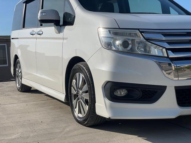 ステップワゴンスパーダ Z 両側パワースライドドア ナビ フルセグTV フリップダウンモニター バックカメラ ETC リアエアコン 8人乗り ステアリングスイッチ キーレスエントリー 助手席エアバッグ スペアキー(64枚目)