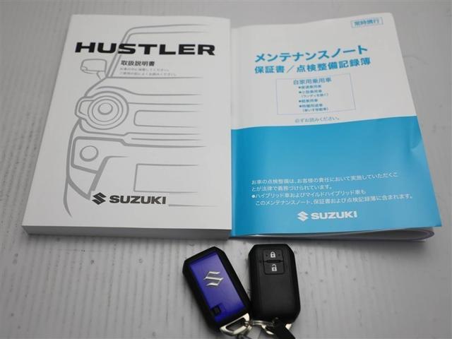 ハスラー ハイブリッドＧ　衝突回避支援システム　Ｓエネチャージ　イモビ　オートクルーズ　スマートキーシステム　ダブルエアバック　パワーステアリング　横滑り防止システム　エアコン　パワーウィンドウ　キーレスエントリー　１オーナー（26枚目）