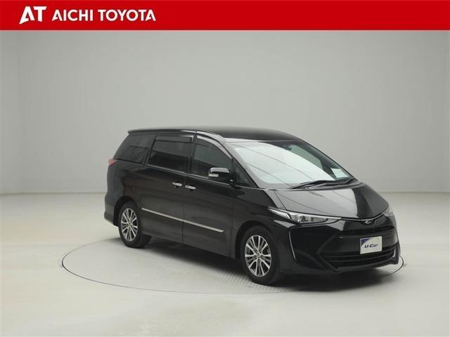 エスティマ アエラス プレミアム 【福祉車両車】サイドターンシート 助手席側2列目が外に出て乗り降りをサポート 両側電動ドア ドラレコ LEDヘッドライト リアオートエアコン フルセグTV DVD再生 ETC ナビ&TV(8枚目)