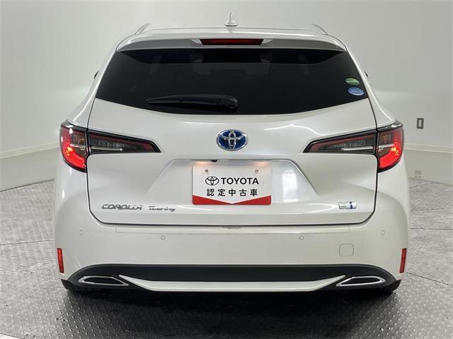 カローラツーリング ハイブリッド　ダブルバイビー　追突軽減ブレーキ　バックモニタ　地デジフルセグ　横滑防止　ナビＴＶ　スマキー　ＬＥＤライト　デュアルエアバッグ　エアコン　オートクルーズ　サイドエアバッグ　ＥＴＣ付　ＰＳ　キーフリー　ＡＢＳ　ワンオナ（7枚目）