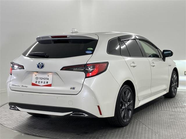 カローラツーリング ハイブリッド　ダブルバイビー　追突軽減ブレーキ　バックモニタ　地デジフルセグ　横滑防止　ナビＴＶ　スマキー　ＬＥＤライト　デュアルエアバッグ　エアコン　オートクルーズ　サイドエアバッグ　ＥＴＣ付　ＰＳ　キーフリー　ＡＢＳ　ワンオナ（8枚目）