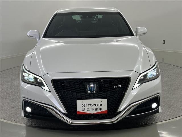 クラウンハイブリッド ＲＳ　リミテッドＩＩ　地デジＴＶ　横滑り防止装置　盗難防止装置　電動パワーシート　本革シート　エアバッグ　ＬＥＤヘッド　オートクルーズ　バックモニター　ナビＴＶ　ＡＢＳ　スマートキー　エアコン　キーレス　ＥＴＣ　ワンオナ（5枚目）