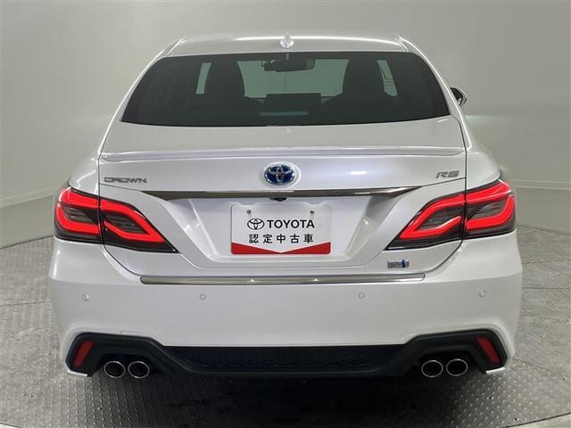 クラウンハイブリッド ＲＳ　リミテッドＩＩ　地デジＴＶ　横滑り防止装置　盗難防止装置　電動パワーシート　本革シート　エアバッグ　ＬＥＤヘッド　オートクルーズ　バックモニター　ナビＴＶ　ＡＢＳ　スマートキー　エアコン　キーレス　ＥＴＣ　ワンオナ（7枚目）