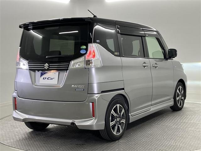 ソリオバンディット ハイブリッドＭＶ　盗難防止　アイスト　スマ－トキ－　１オーナー　ＥＴＣ付き　サイドエアバッグ　地デジフルセグＴＶ　アルミ　オートクルーズ　横滑防止装置　ナビＴＶ　メモリーナビ　ＬＥＤライト　パワーウィンドウ　ＤＶＤ可（5枚目）