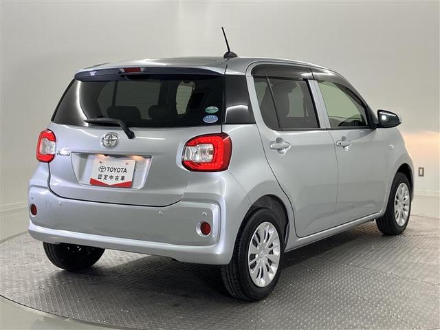 パッソ X LパッケージS 衝突回避支援ブレーキ機能 横滑り防止機能 Iストップ 盗難防止システム スマトキー リアカメラ ETC車載器 Wエアバック AUX ワンセグTV オートエアコン ナビTV エアバッグ キーフリー(5枚目)