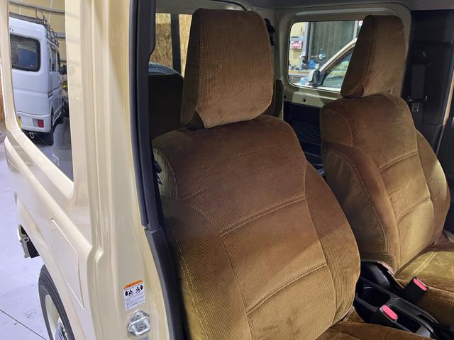 ジムニー XL THEROOTS ザルーツ 名栗加工ステアリング 名栗加工シフトノブ コーデュロイ生地シートカバー レトロホイール ナビゲーション フルセグTV フロントシートヒーター(14枚目)