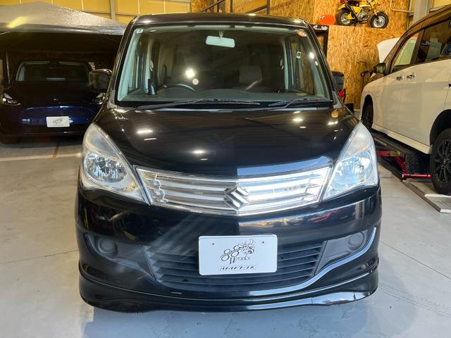 ソリオ Ｘ　ナビゲーション　フルセグＴＶ　バックモニター　ＥＴＣ　助手席側電動スライドドア　ルーフスポイラー　オートエアコン　電動格納ドアミラー　プッシュスタート　リモコンキー２個（4枚目）