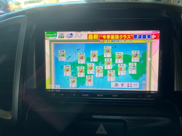 ソリオ Ｘ　ナビゲーション　フルセグＴＶ　バックモニター　ＥＴＣ　助手席側電動スライドドア　ルーフスポイラー　オートエアコン　電動格納ドアミラー　プッシュスタート　リモコンキー２個（18枚目）