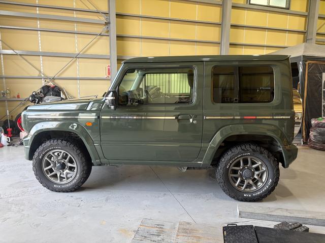 ジムニー ＸＣ　ＤＡＭＤ　ｌｉｔｔｌｅ　Ｇフルエアロ　ＢＦＧＯＯＤＲＩＣＨ　ブロックタイヤ　カロッツェリア８インチディスプレイオーディオ　ＥＴＣ　バックビューモニター　ドライブレコーダー（60枚目）