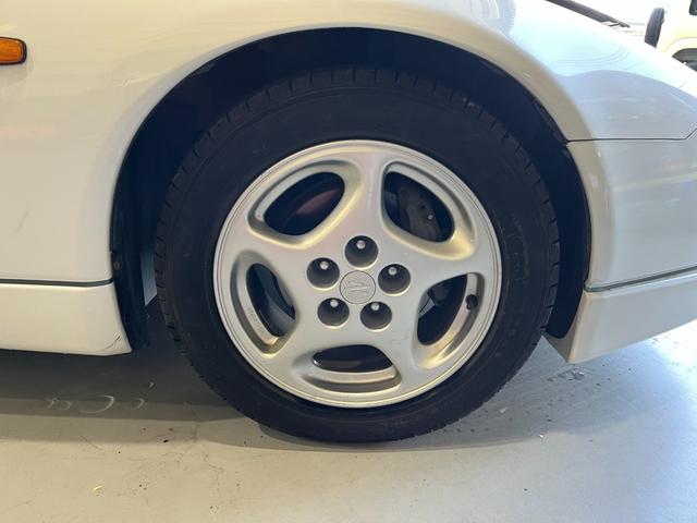 フェアレディZ バージョンS ツインターボ 最終型 2by2 Tバールーフ NAVAN製ATシフトノブ HKSマフラー タイミングベルト交換済 リアレザーシート ナビゲーション フルセグTV ETC ウインカーレンズ付きドアミラーカバー(44枚目)