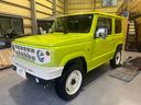 ジムニー XL DAMDエアロ オリジナルウッド内装 レトロホイール シートカバー メッキドアミラーカバー 大型ディスプレイオーディオ バックビューモニター 前後ドライブレコーダー 中古車画像_2