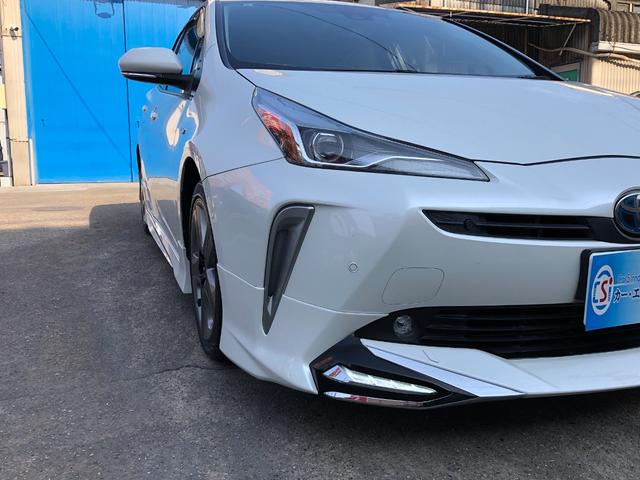 プリウス Ａツーリングセレクション　モデリスタエアロ・純正９インチナビフルセグＴＶ・バックモニター・シートヒーター・ＢＳＭ・ＨＵＤ・ＥＴＣ・クリアランスソナー・パワーシート・ドラレコ・レーダークルーズ・ＲＣＴＡ・パワーシート（5枚目）