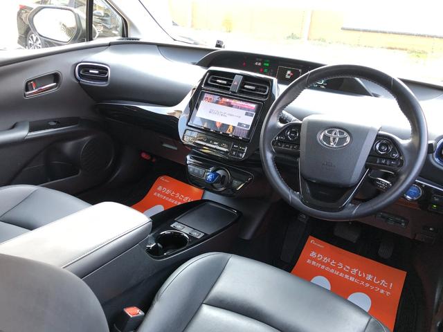 プリウス Ａツーリングセレクション　モデリスタエアロ・純正９インチナビフルセグＴＶ・バックモニター・シートヒーター・ＢＳＭ・ＨＵＤ・ＥＴＣ・クリアランスソナー・パワーシート・ドラレコ・レーダークルーズ・ＲＣＴＡ・パワーシート（38枚目）