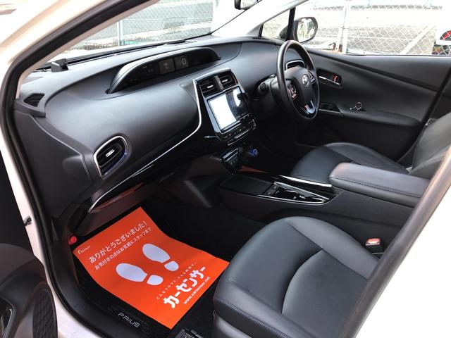 プリウス Ａツーリングセレクション　モデリスタエアロ・純正９インチナビフルセグＴＶ・バックモニター・シートヒーター・ＢＳＭ・ＨＵＤ・ＥＴＣ・クリアランスソナー・パワーシート・ドラレコ・レーダークルーズ・ＲＣＴＡ・パワーシート（42枚目）