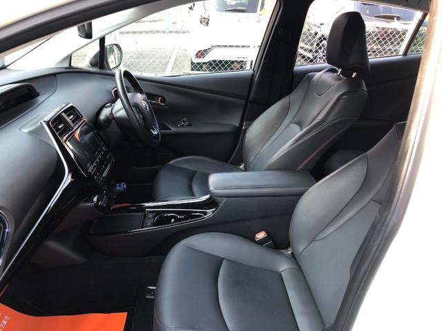 プリウス Ａツーリングセレクション　モデリスタエアロ・純正９インチナビフルセグＴＶ・バックモニター・シートヒーター・ＢＳＭ・ＨＵＤ・ＥＴＣ・クリアランスソナー・パワーシート・ドラレコ・レーダークルーズ・ＲＣＴＡ・パワーシート（43枚目）