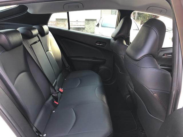 プリウス Ｓツーリングセレクション　モデリスタエアロ・純正９インチナビフルセグＴＶ・バックモニター・ビルトインＥＴＣ・セーフティセンス・レザーシート・シートヒーター・ＬＥＤヘッドライト・フォグ・レーダークルーズ・クリアランスソナー（34枚目）