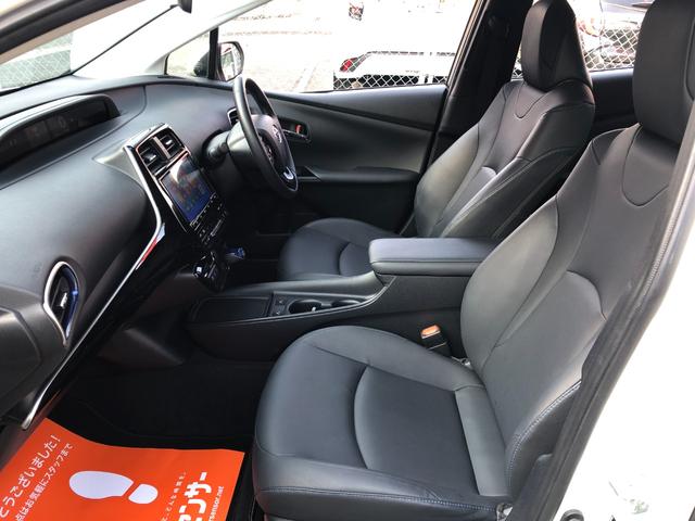 プリウス Ｓツーリングセレクション　モデリスタエアロ・純正９インチナビフルセグＴＶ・バックモニター・ビルトインＥＴＣ・セーフティセンス・レザーシート・シートヒーター・ＬＥＤヘッドライト・フォグ・レーダークルーズ・クリアランスソナー（40枚目）