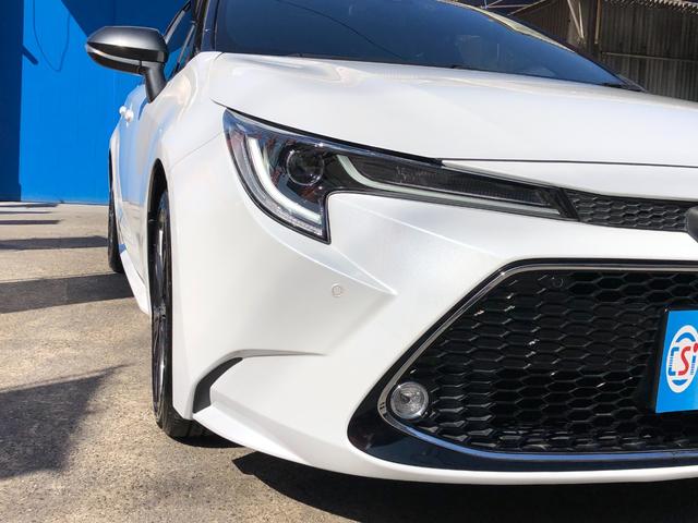 カローラツーリング ハイブリッド　ダブルバイビー　ツートンカラー・９インチディスプレイオーディオ・ナビ・トヨタセーフティセンス・シートヒーター・ハンドルヒーター・バックモニター・クリアランスソナー・レーダークルーズ・ＲＣＴＡ・ＤＶＤデッキ・ドラレコ（6枚目）