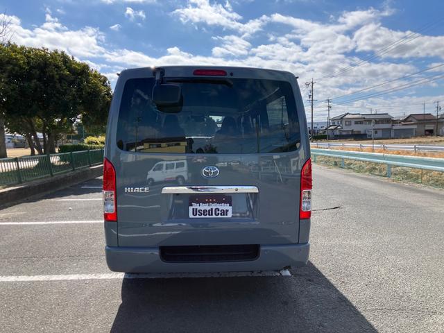 ハイエースバン ＤＸ　・４ＷＤ・寒冷地仕様・ステルスグレー全塗装・純正ＴＶ／ナビ・バックカメラ・クリアランスソナー・ビルトインＥＴＣ・純正ＬＥＤヘッドライ・純正ＬＥＤフォグライト・ＡＣ１００Ｖコンセント（6枚目）