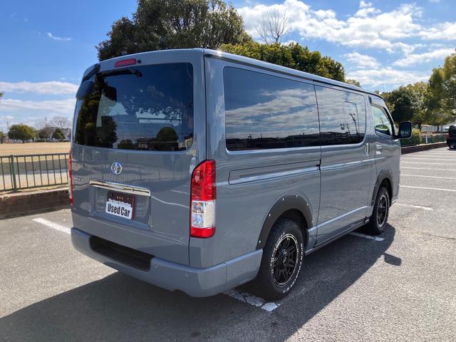 ハイエースバン ＤＸ　・４ＷＤ・寒冷地仕様・ステルスグレー全塗装・純正ＴＶ／ナビ・バックカメラ・クリアランスソナー・ビルトインＥＴＣ・純正ＬＥＤヘッドライ・純正ＬＥＤフォグライト・ＡＣ１００Ｖコンセント（7枚目）