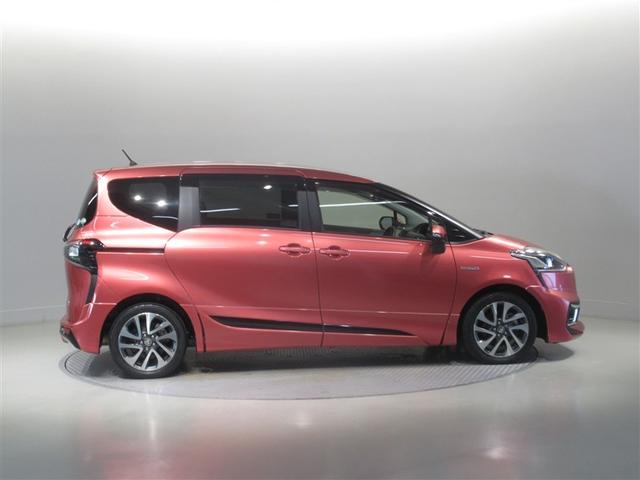 シエンタ ハイブリッドG フルセグ メモリーナビ DVD再生 ミュージックプレイヤー接続可 バックカメラ 衝突被害軽減システム ETC 両側電動スライド LEDヘッドランプ ウオークスルー 乗車定員7人 ワンオーナー(7枚目)