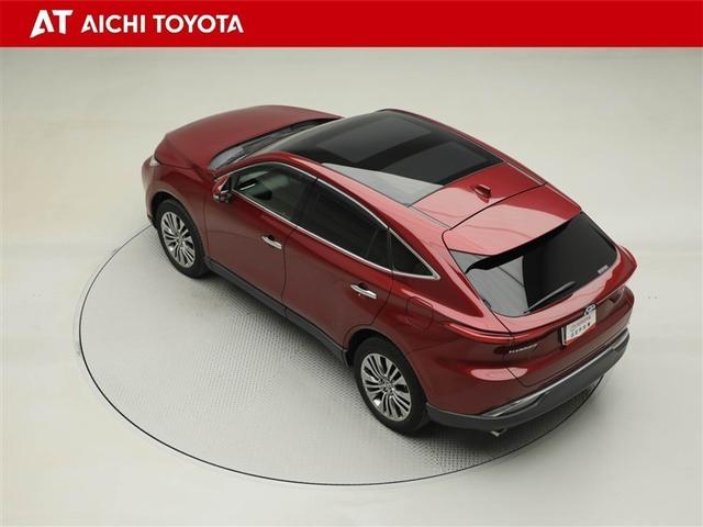 ハリアーハイブリッド Ｚ　レザーパッケージ　ナビＴＶ　ＬＥＤライト　本革　エアコン　横滑り防止　ドラレコ付　クルーズコントロール　Ｐシート　ガラスルーフ　メディアプレイヤー接続　キーレスエントリー　フルセグテレビ　アルミ　１オーナー　４ＷＤ（12枚目）