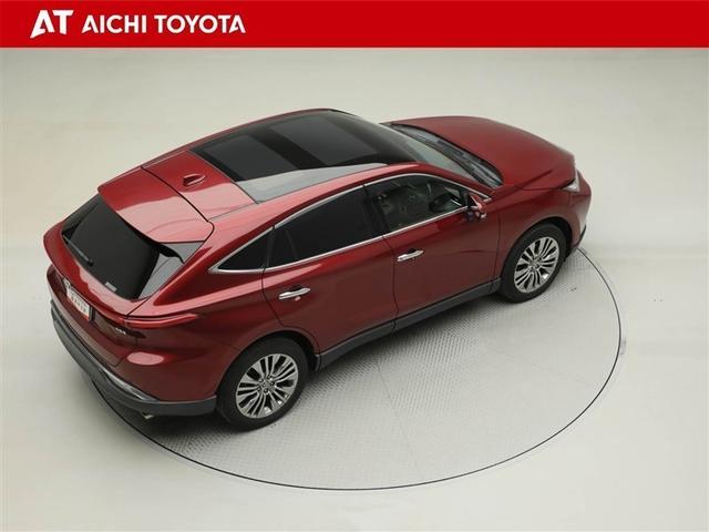 ハリアーハイブリッド Ｚ　レザーパッケージ　ナビＴＶ　ＬＥＤライト　本革　エアコン　横滑り防止　ドラレコ付　クルーズコントロール　Ｐシート　ガラスルーフ　メディアプレイヤー接続　キーレスエントリー　フルセグテレビ　アルミ　１オーナー　４ＷＤ（14枚目）