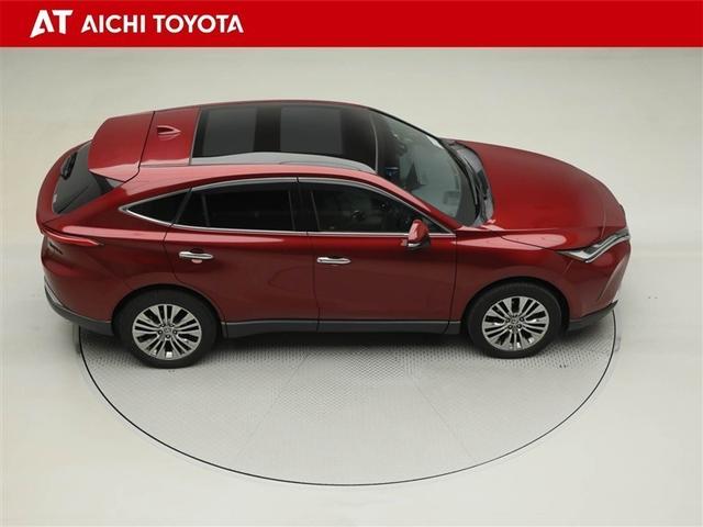 ハリアーハイブリッド Ｚ　レザーパッケージ　ナビＴＶ　ＬＥＤライト　本革　エアコン　横滑り防止　ドラレコ付　クルーズコントロール　Ｐシート　ガラスルーフ　メディアプレイヤー接続　キーレスエントリー　フルセグテレビ　アルミ　１オーナー　４ＷＤ（15枚目）