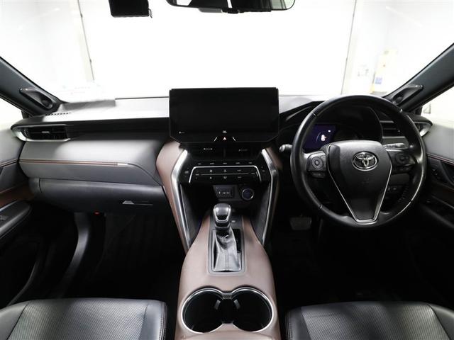 ハリアーハイブリッド Ｚ　レザーパッケージ　ナビＴＶ　ＬＥＤライト　本革　エアコン　横滑り防止　ドラレコ付　クルーズコントロール　Ｐシート　ガラスルーフ　メディアプレイヤー接続　キーレスエントリー　フルセグテレビ　アルミ　１オーナー　４ＷＤ（18枚目）