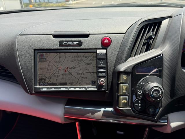 ＣＲ－Ｚ α　ＨＩＤヘッドライト　６速ＭＴ　ナビ　バックカメラ　ＥＴＣ　ＴＶ　ドライブレコーダー　クルーズコントロール　ＢＢＳ１７インチアルミホイール　本革巻きステアリング　無限エアロ　スマートキー　電格ミラー（33枚目）
