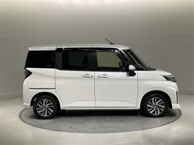 ルーミー カスタムG 両側電動SD LEDヘット バックビューモニター 衝突回避ブレーキ TV 地デジ スマートキー クルーズコントロール 点検記録簿 ETC 1オーナー オートエアコン アルミホイール キーフリーシステム(3枚目)